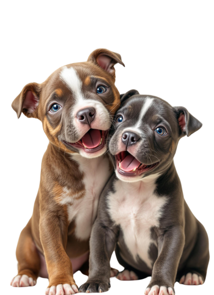 Potisk Stafford štěně1